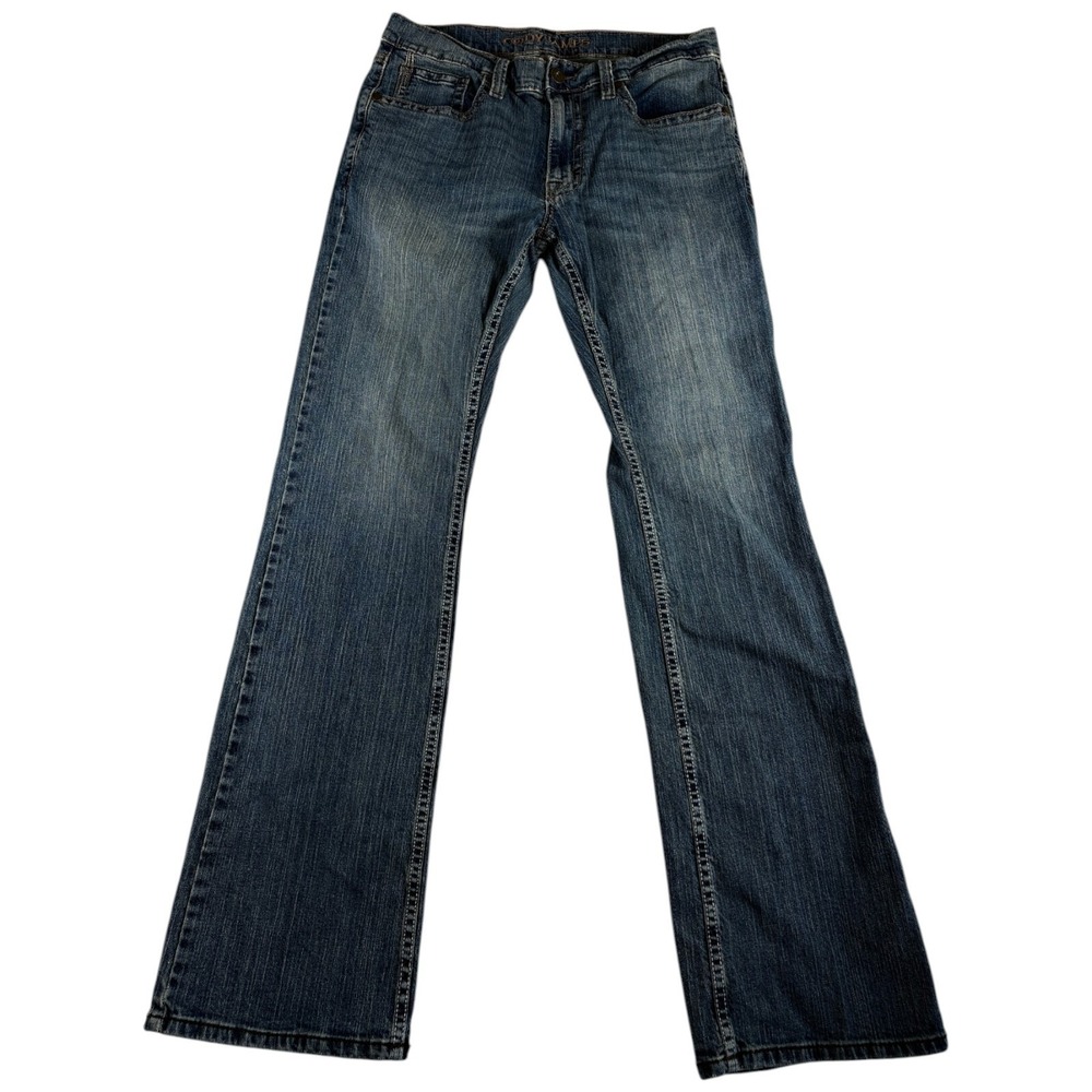 Cody James Slim Bootcut Jeans Mens 33x36 Blue Denim Cotton Stretch Medium Wash